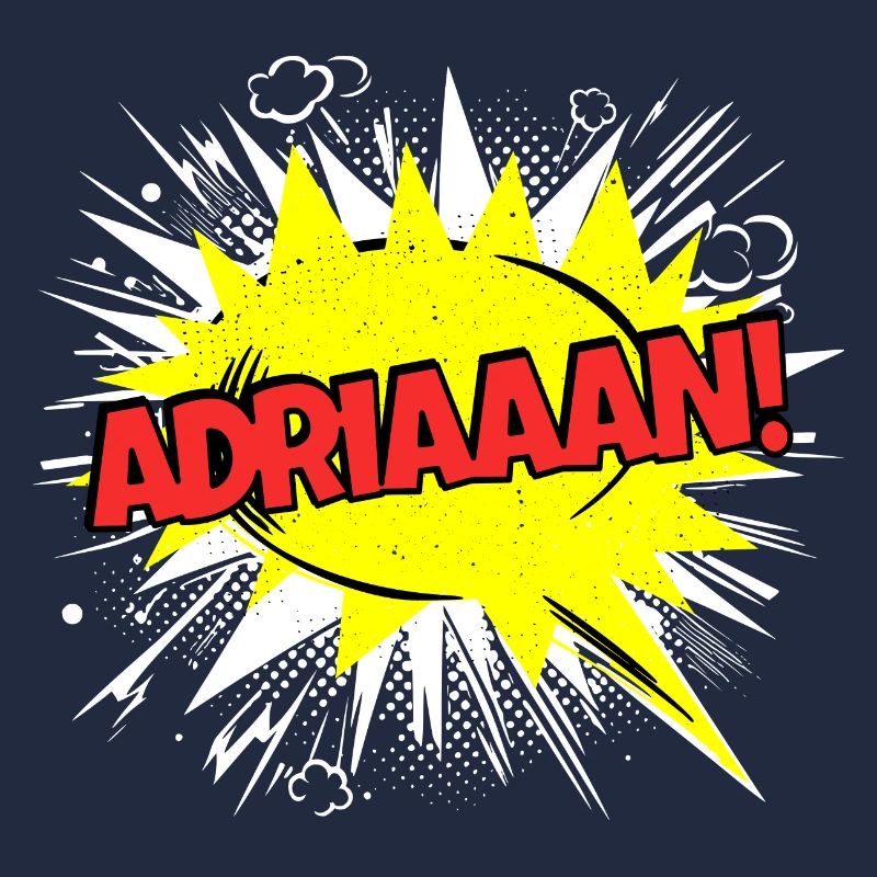 Adrian Name Funny Speech Bubble Adriaaan!