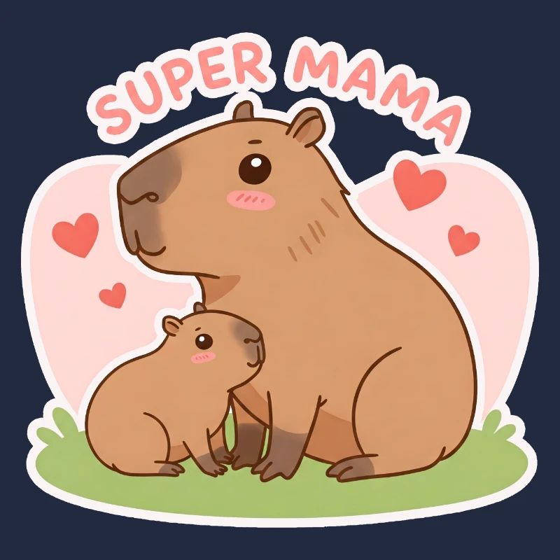 Super-Mama Capybara