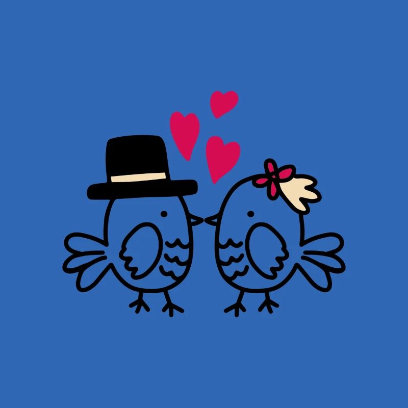 De petits oiseaux mignons