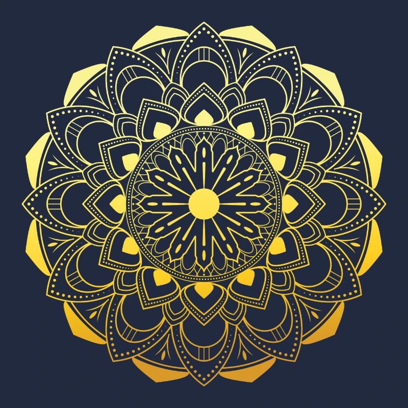 Mandala doré