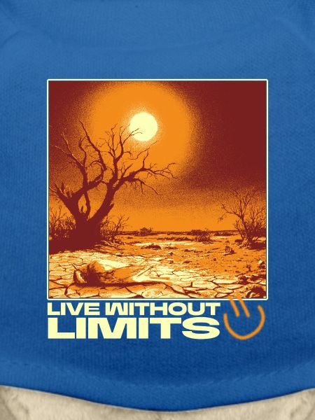Live Without Limits – Surreal Desert Scene