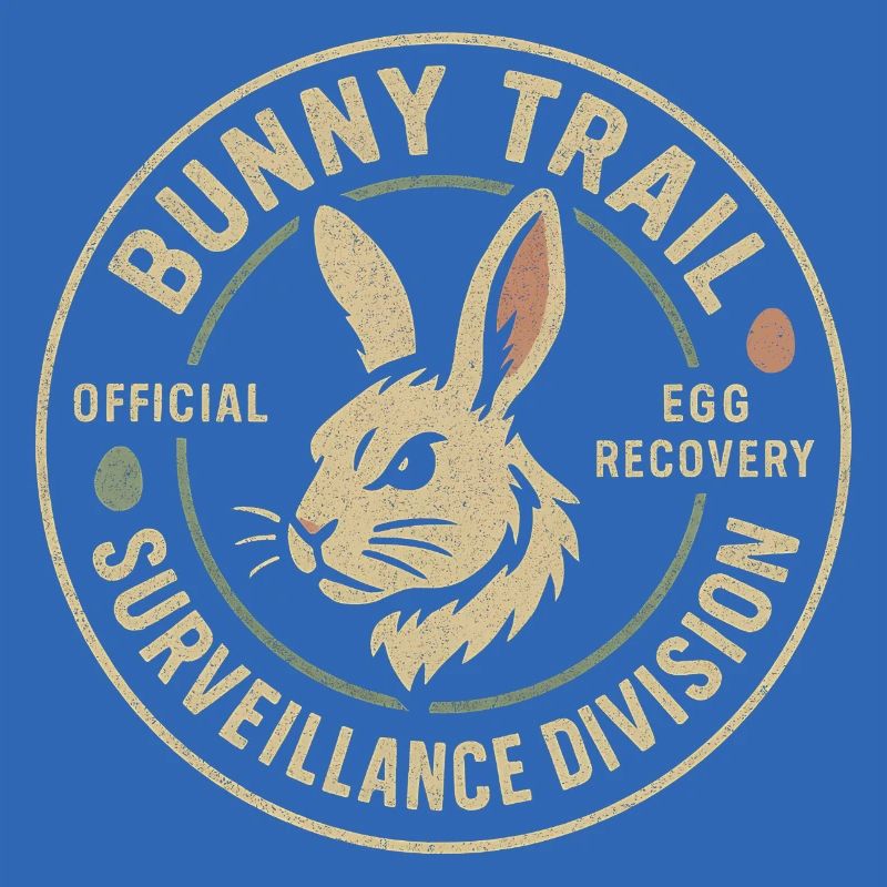 Rabbit Path Surveillance Department Funny Easter