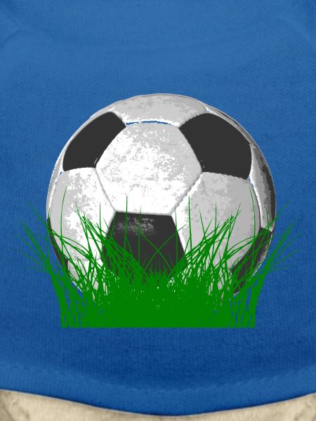 Fußball im Gras