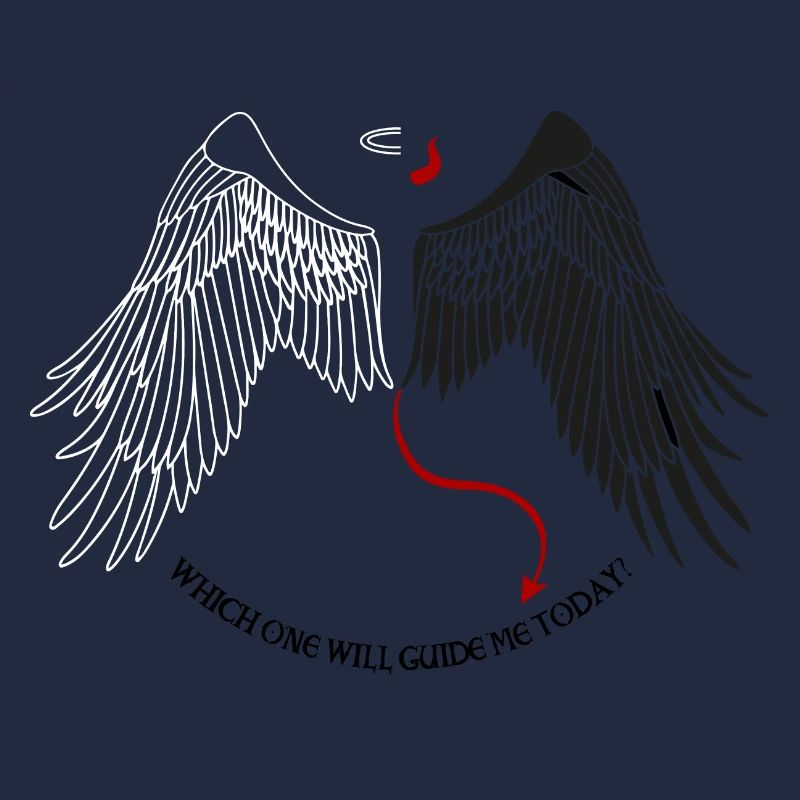 Which One Will Guide Me Today – Angel Demon Devil