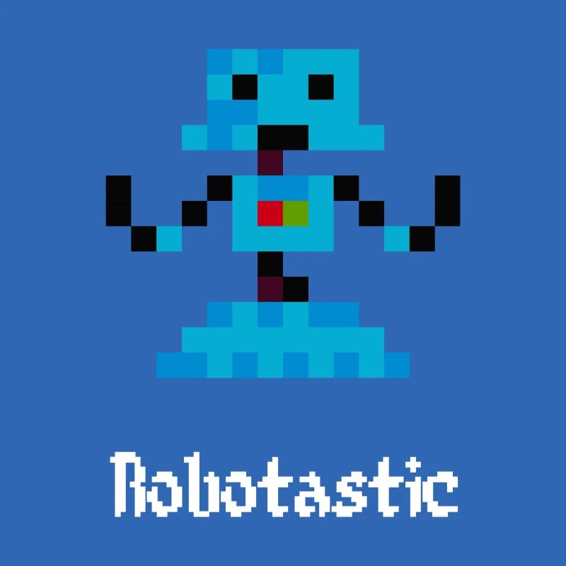 8-Bit Roboter (Robotastic)