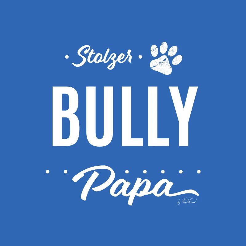 Stolzer Bully Papa - Pfote