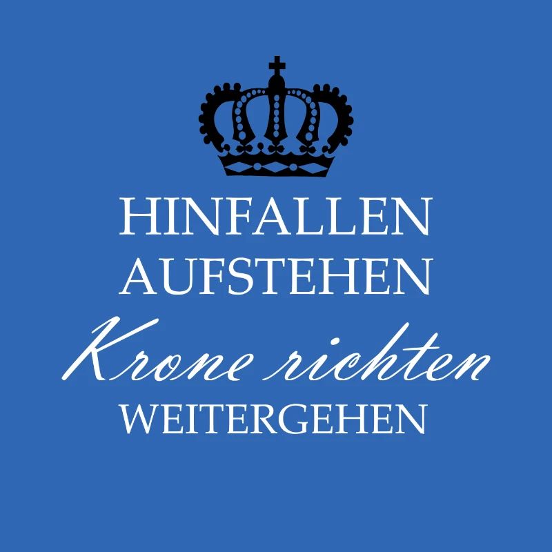 Hinfallen aufstehen Geschenk Geschenkidee