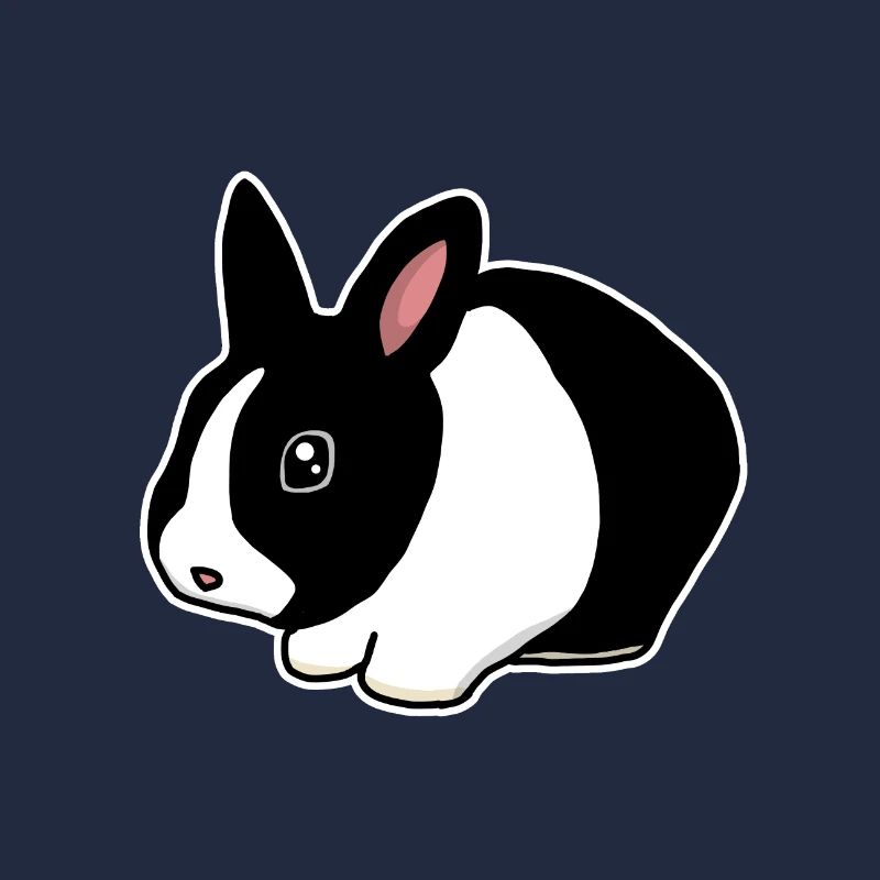 Dwarf rabbit, rabbit, cute, comic