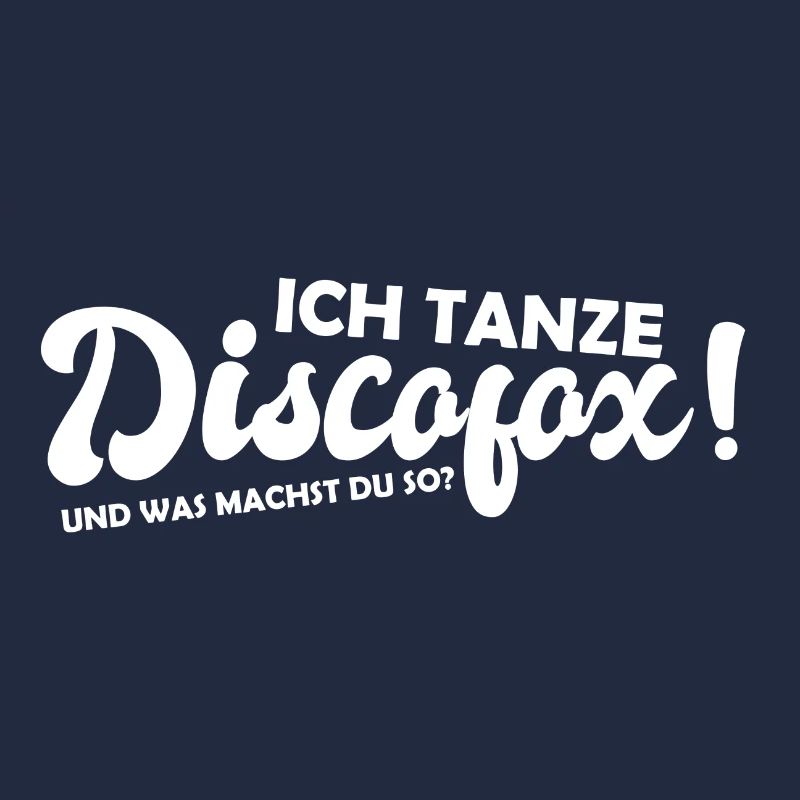 Ich tanze Discofox Tanzschule Geschenk Idee