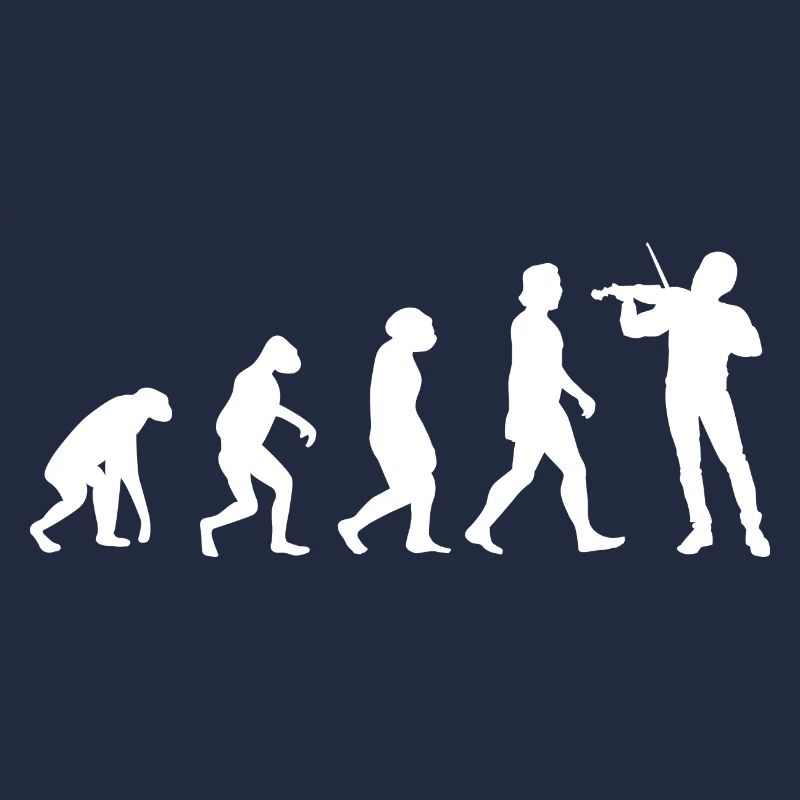 Human Evolution Violin