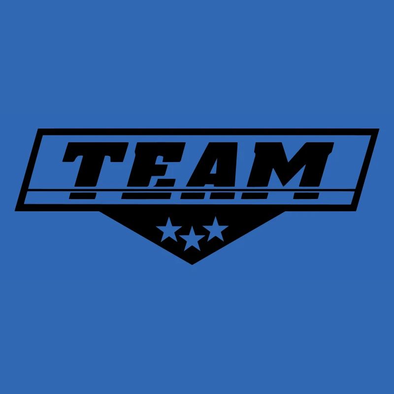 Team Mannschaft Crew Emblem Logo Geschenk