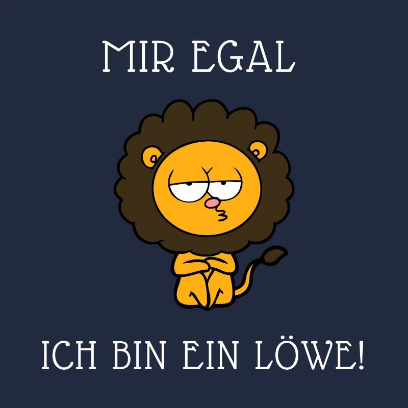 Ich bin ein Löwe! Löwe Süß Idee Geschenk
