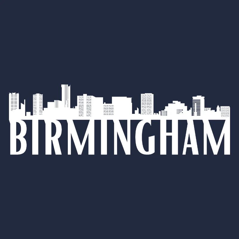 Birmingham England Skyline Geschenk Idee UK