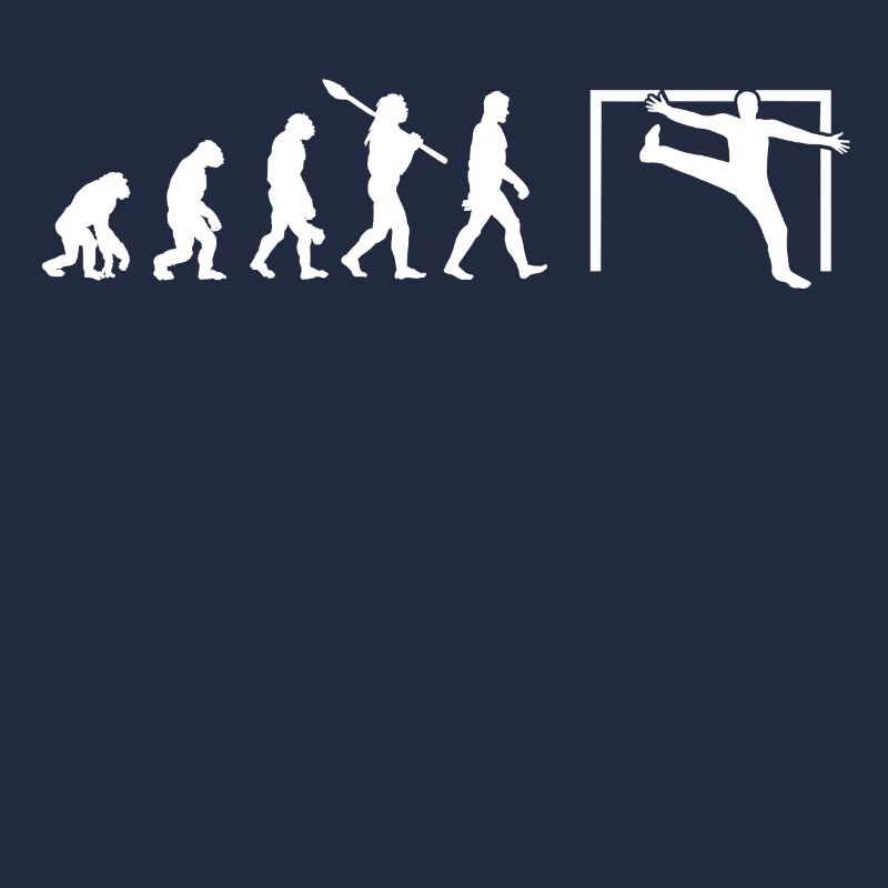 evolution Torwart Handball Fußball Geschenk Mann