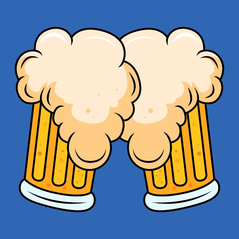 Bierglas Symbol Comic Bier