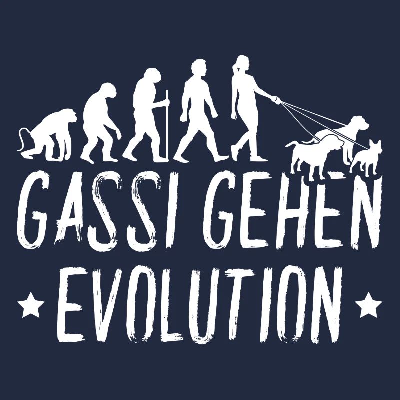 Gassi Gehen Evolution Hunde