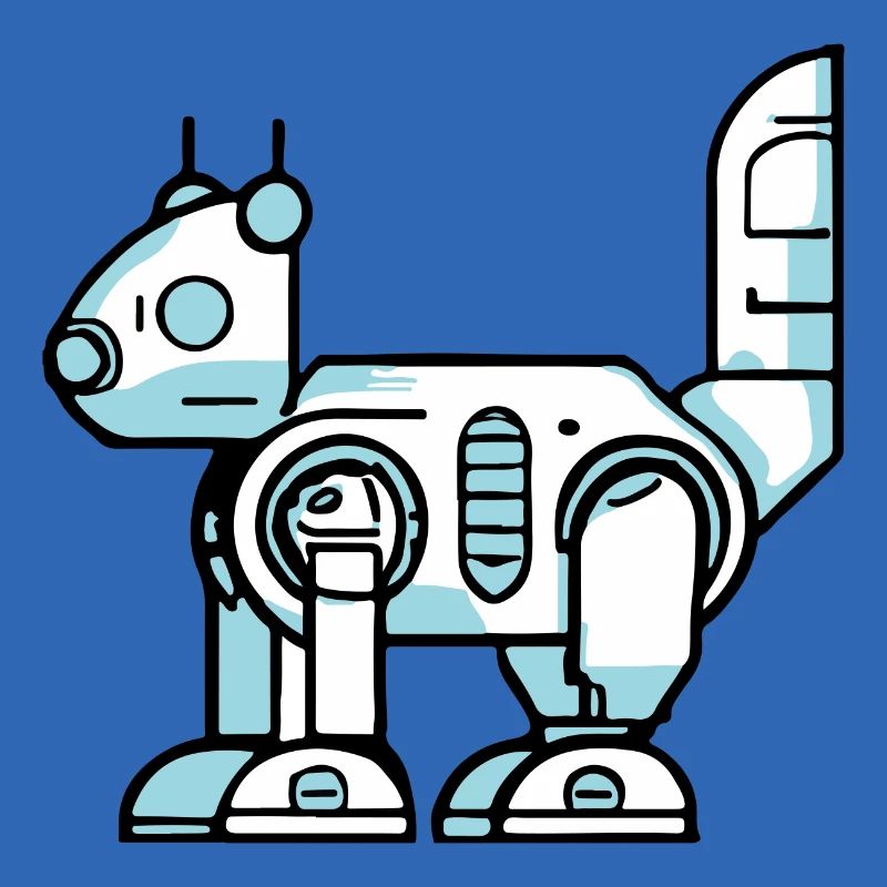 Cyber Roboter Eichhörnchen