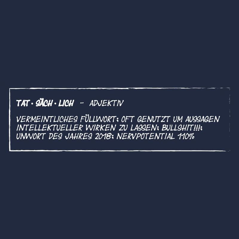 Wörterbuch tatsächlich