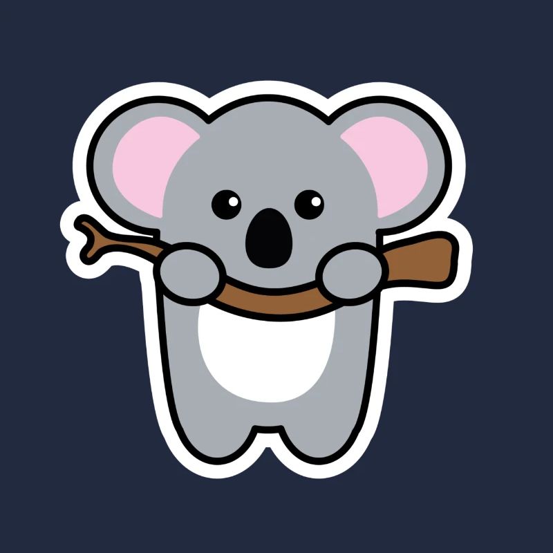 Koala baby on the tree - gift idea
