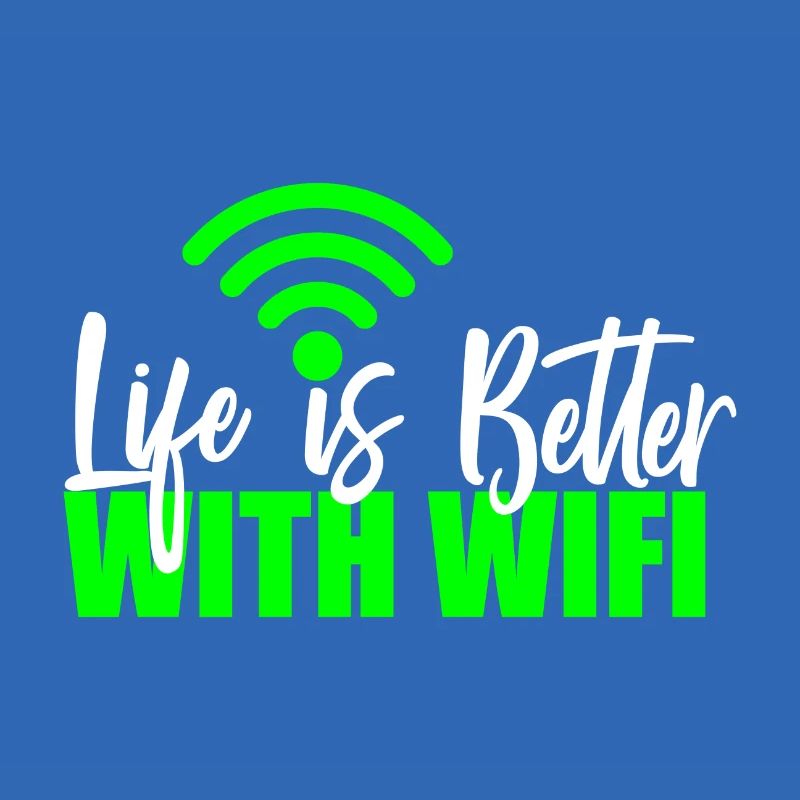 Wlan Wifi Computer Scientist Programmer Geek Gift