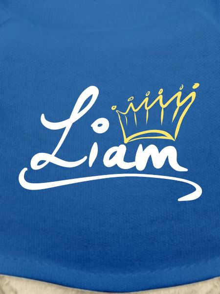 Krone Name Namensschild Liam