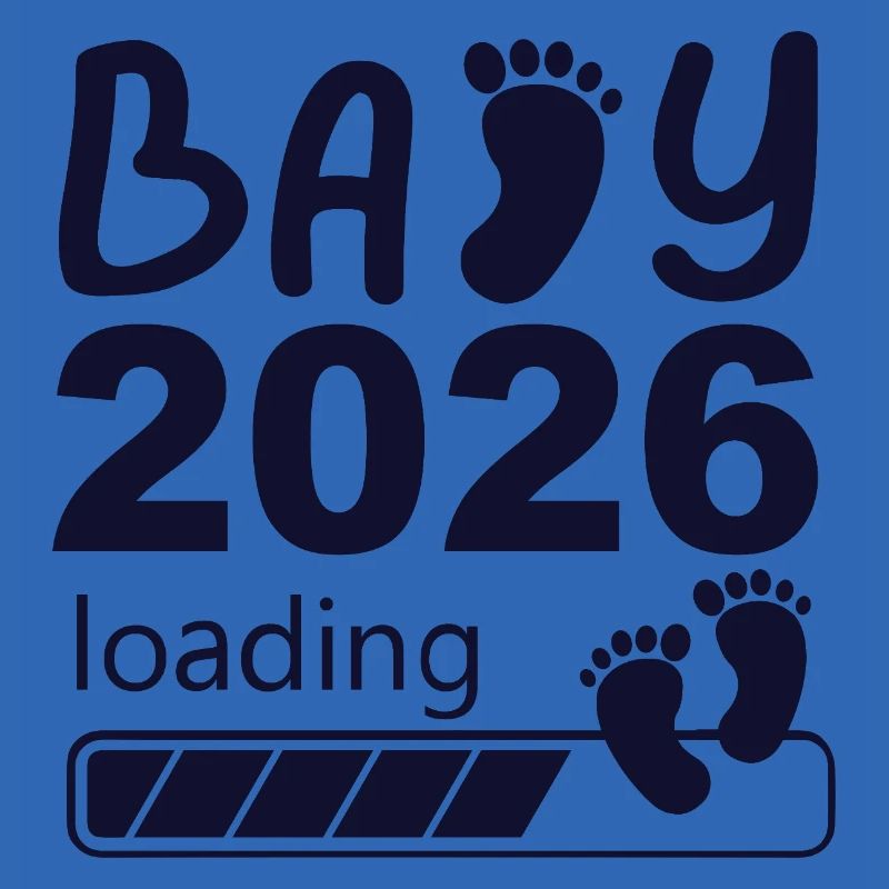 Baby 2026 Loading with Footprints