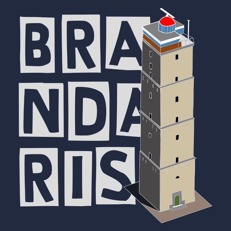 Terschelling Brandaris with name