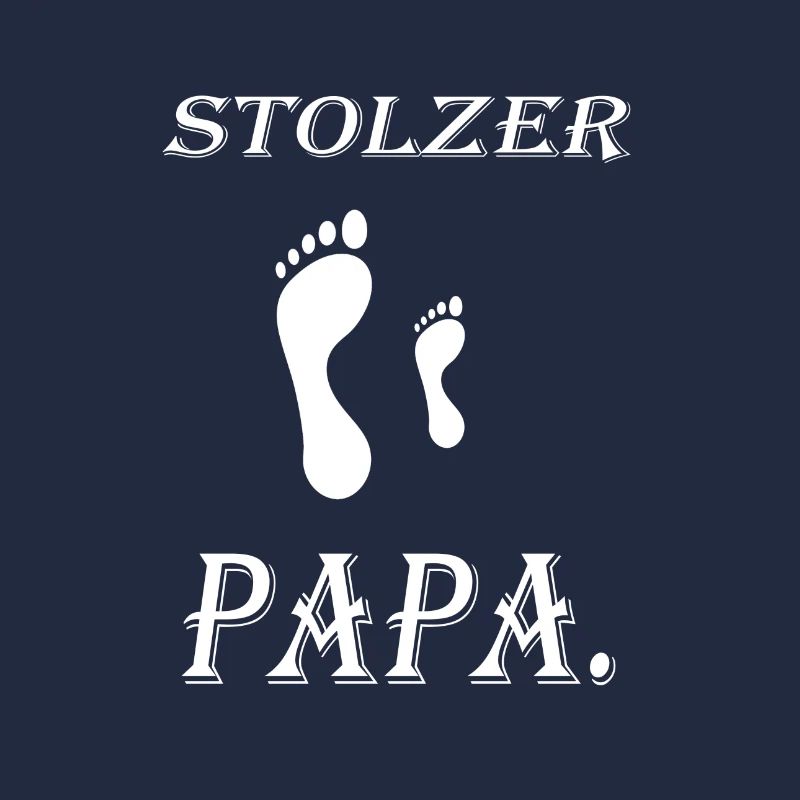 Stolzer Papa