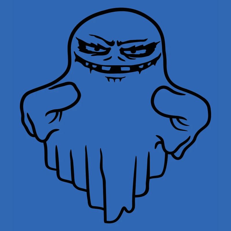 Floating Monster Ghost Comic