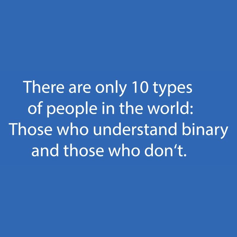 Binary binary programming language computer gift