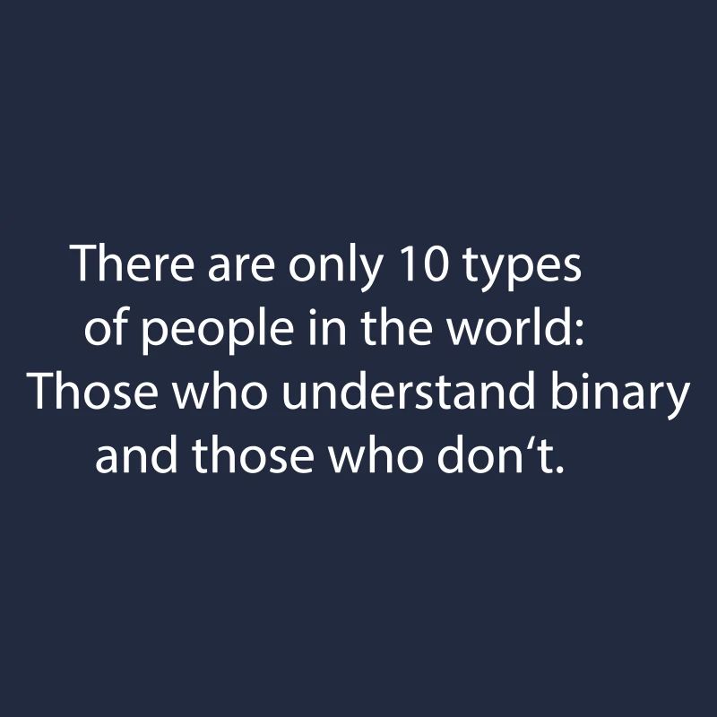 Binary binary programming language computer gift