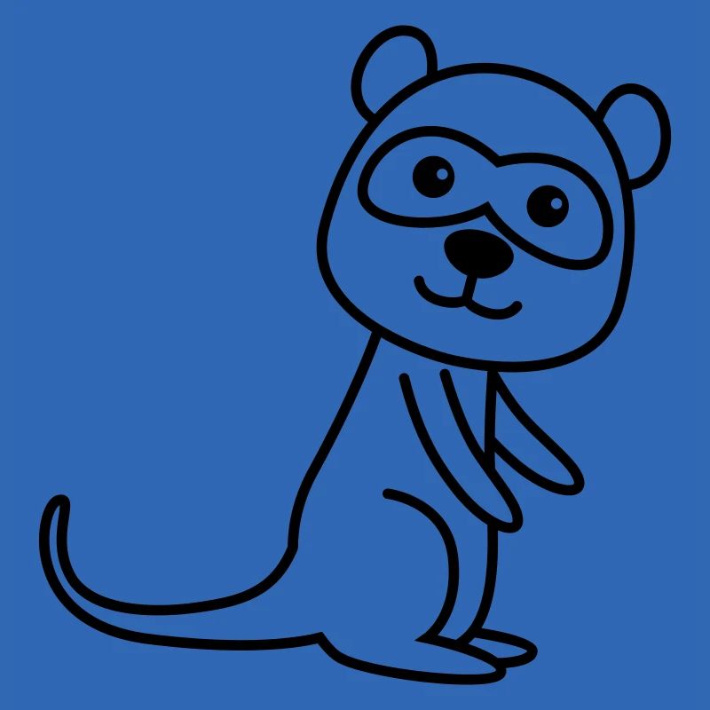 Erdmännchen Comic Tier