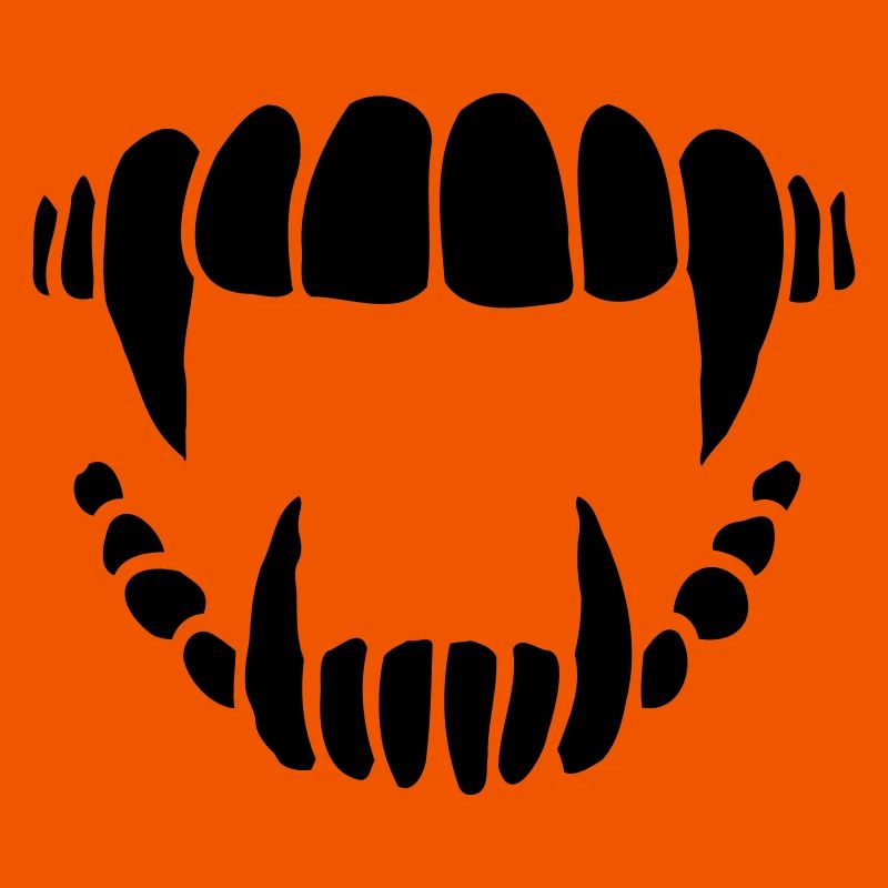 Vampire Teeth Design