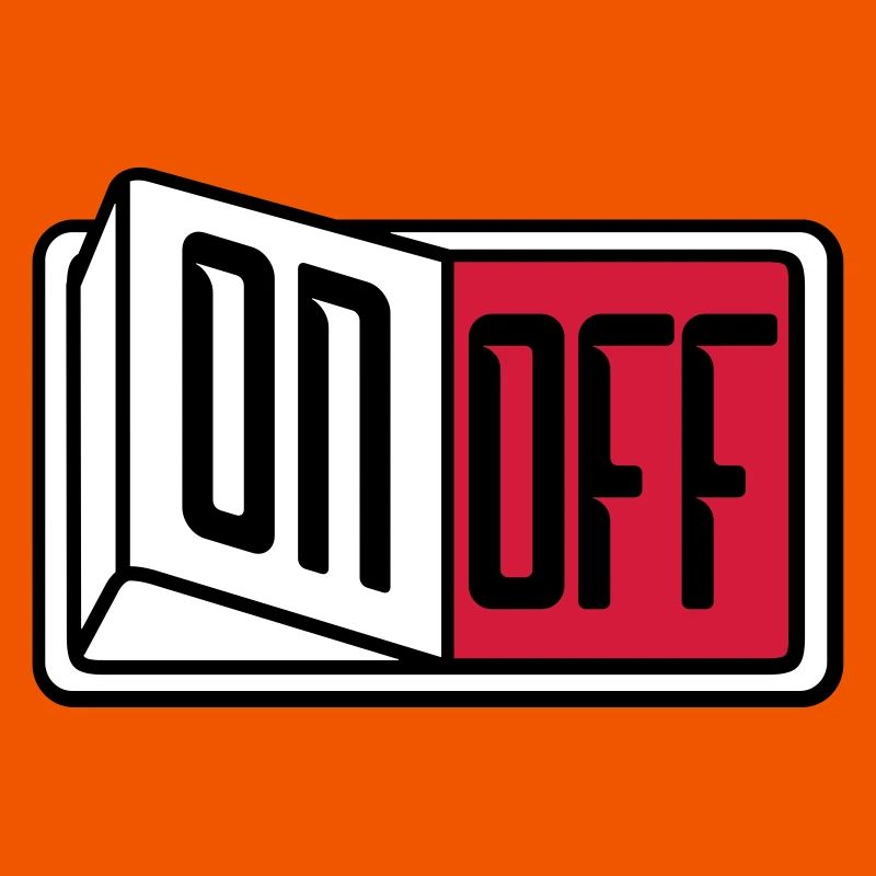 off on switch button button turn off