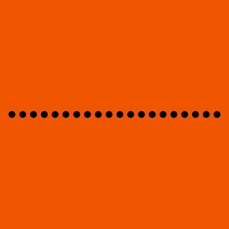 Line underscore points dotted