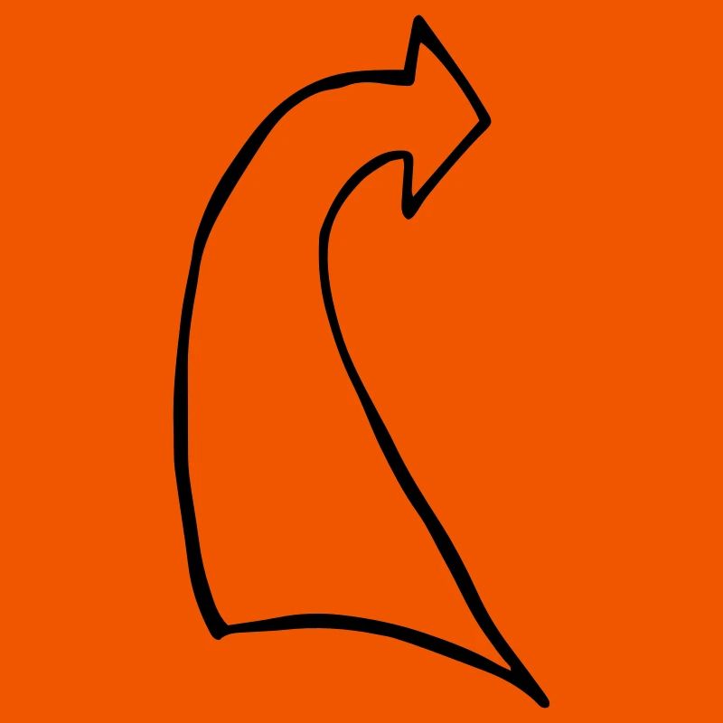 pfeile8, Feil, dick, gerundet