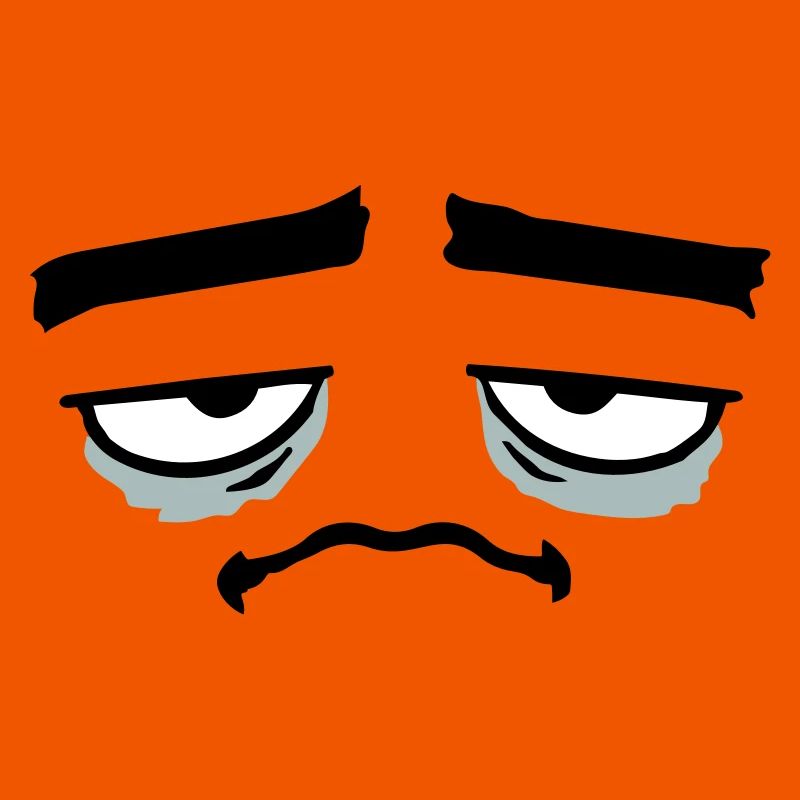 Grumpy sad disappointed face funny
