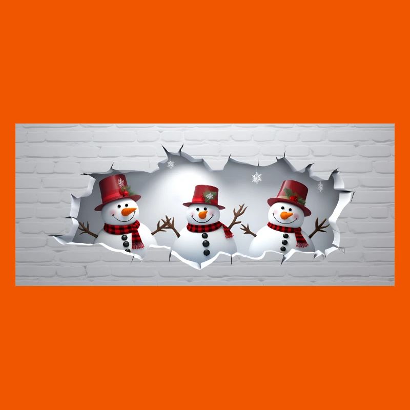 3D-Schneemann