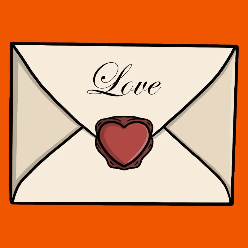Cute Love Letter Envelope