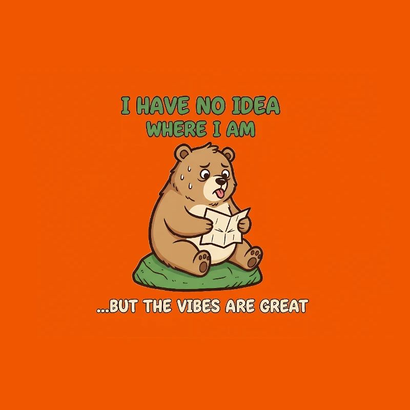 Lost Bear Vibes Reading Map