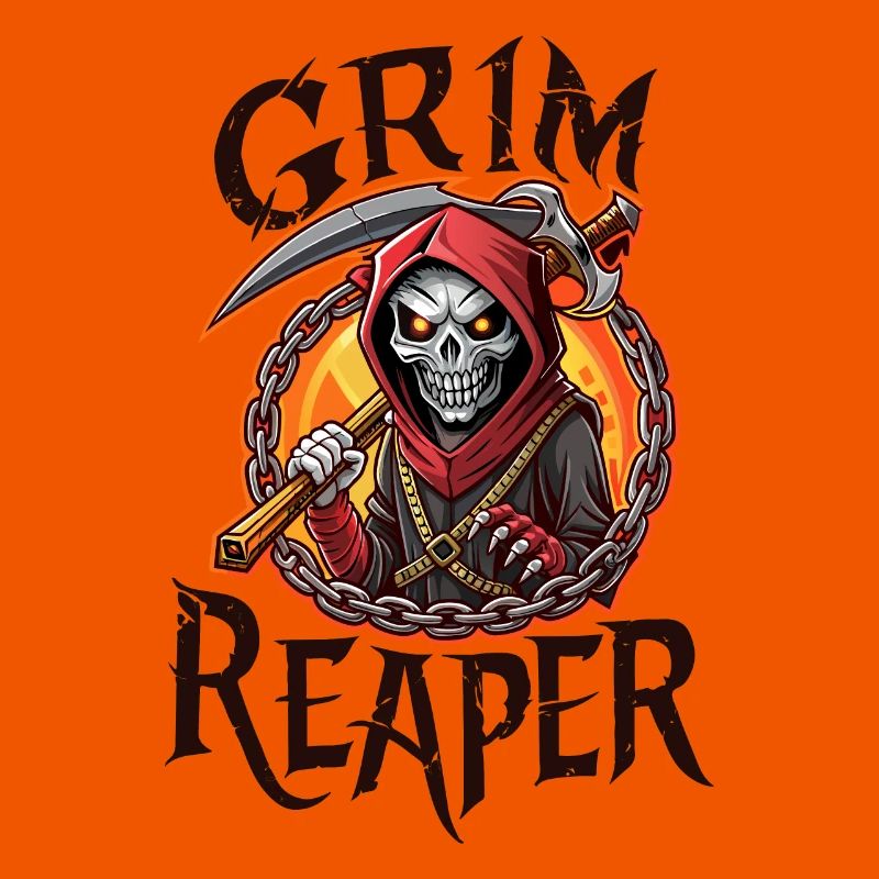 SKULL, GRIM REAPER