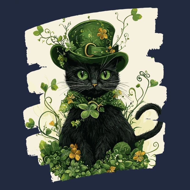 Chat de la Saint-Patrick
