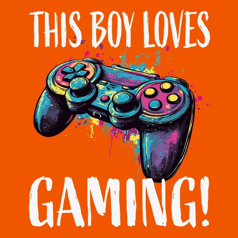 This Boy Loves Gaming Controller