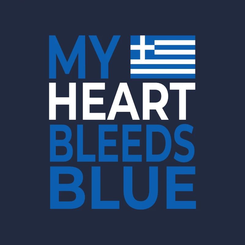 Mon cœur saigne bleu Grèce