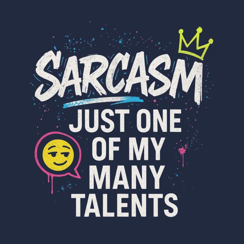 Funny Sarcastic Sarcasm Gift