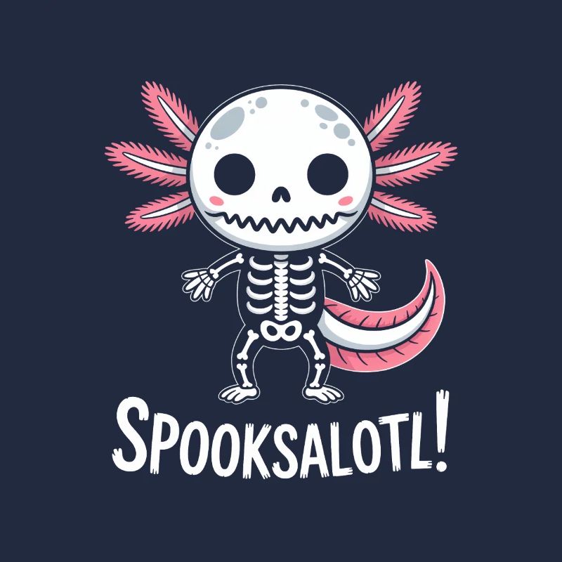 Spooksalot: Pink Feather Skeleton