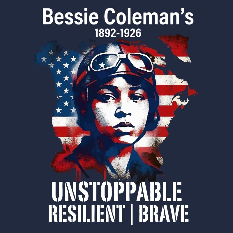 Bessie Coleman Mutig Luftfahrtpionierin