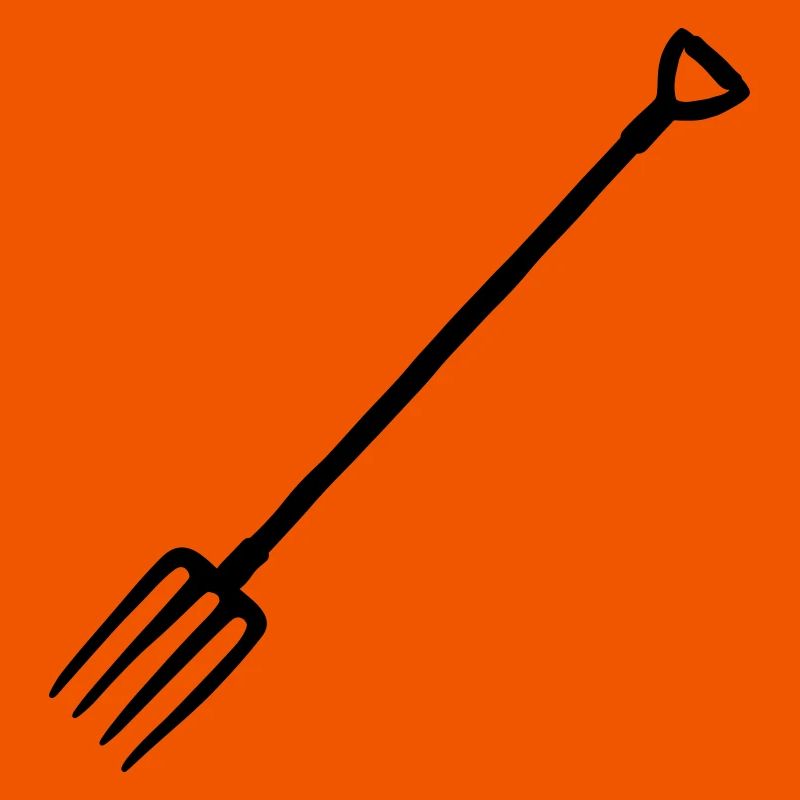 Silhouette Pitchfork Pitchfork Pitchfork