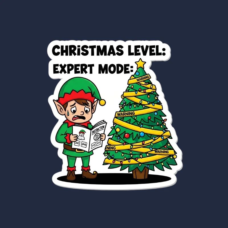 Weihnachts-Level-Experten-Modus-Elf