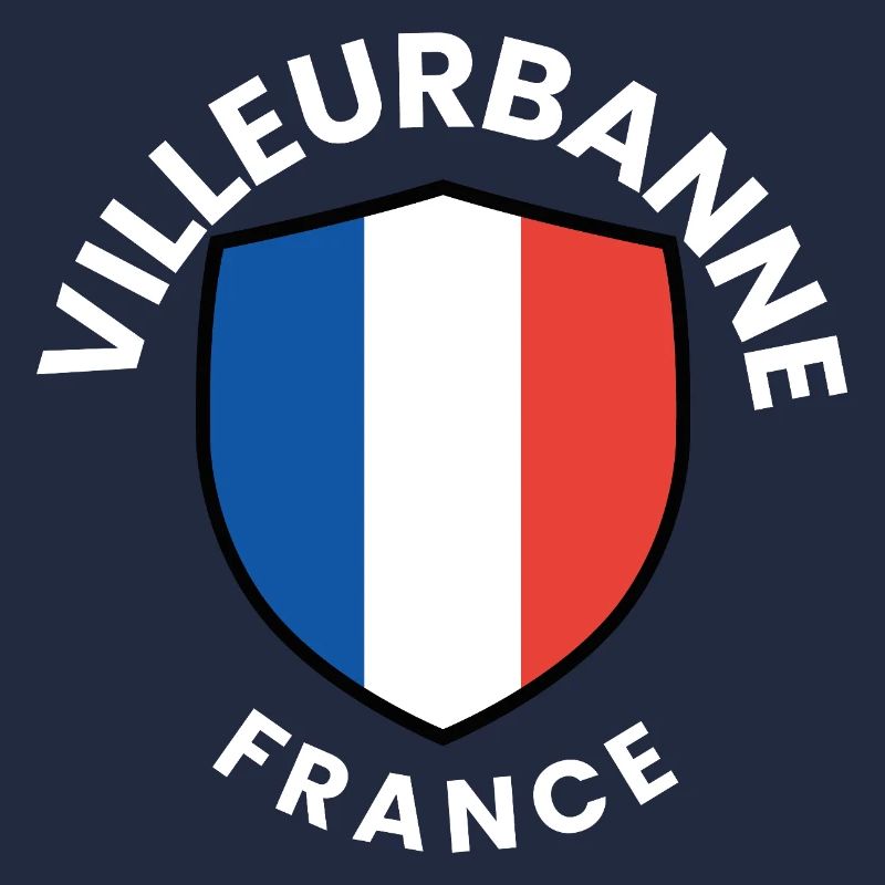 Conception du bouclier du drapeau français